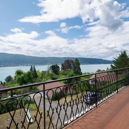T4 Avec Vue Imprenable Sur Le Lac D'Annecy Lägenhet Veyrier-du-Lac Exteriör bild